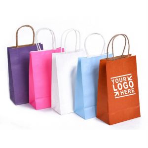 Kraft Paper Gift Bags With Handles