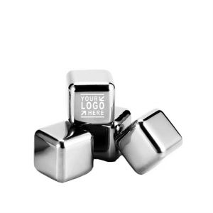 Stainless Steel Ice Cubes Reusable For Whiskey Stone Wine Beverage