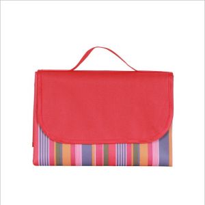 Non-Woven Stripe 600D Oxford Picnic Blanket,Water Proof Mat