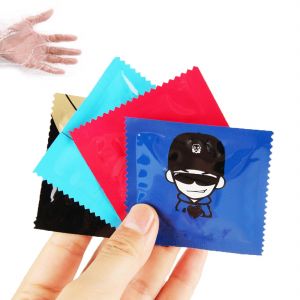 2 PCS Thick Disposable Food Gloves Sealed Individual Packing