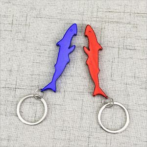 Metal Shark Shape Bottle Opener Creative Shapes Key Chain