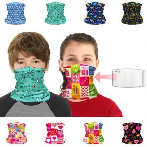 Kids Neck Gaiter With Filter