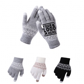 Winter Finger Glover w/ Logo