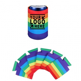 12OZ Rainbow Cooler Beverage Can Holder