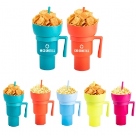 Stadium Tumbler with Snack Bowl