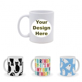 Full Color 10 Oz Ceramic Mug