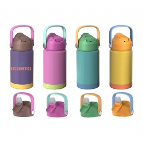 12 Oz Kids Thermal Bottle & Straw Handle