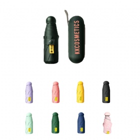 Custom 5 Fold Travel Mini Capsule Umbrella