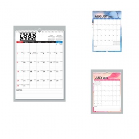 Full Color Spiral Calendar w/ Logo