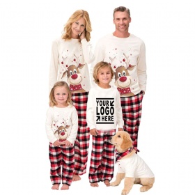 Christmas Pajamas Women Men Boy Girl Set