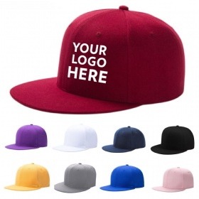 5 Panel Pure Cotton Hip Hop Cap Baseball Hat