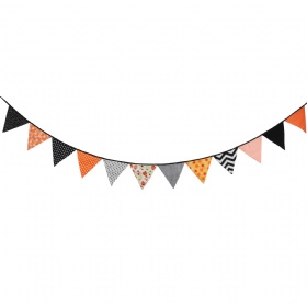 Halloween Triangle Banner