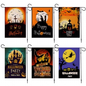 Halloween Garden Flag