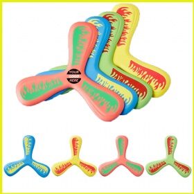 Boomerang Perfect Indoor Kids Throwing  Three Sides