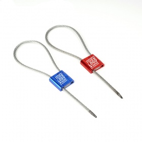 Anti-tamper Plastic Self-Locking Seal DisposableMetal Numbered Security Tags Disposable w/ Custom