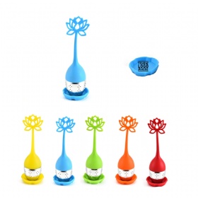 Flower shape Tea Strainer & Colored