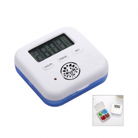 Electric Pill Organizer Box w/Timer