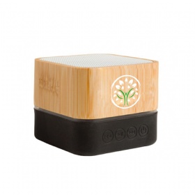 Mini Wireless Bluetooth Bamboo Speaker
