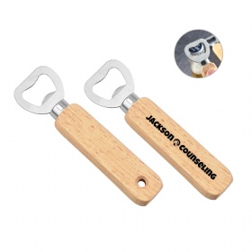 Eco-Friendly Wooden Bottle Opener