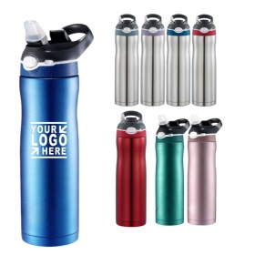 20 oz Vaccum Water Bottle W/ Silicone Bottom