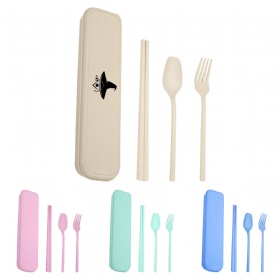 3 in 1 Spoon Fork Chopsticks Cutlery Set