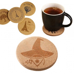 Custom Cork Wooden Coasters