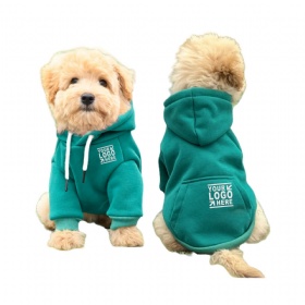 Dogs Winter Hoodie Cothing