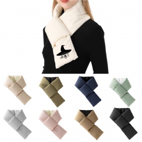 Winter Thickened Warm Down Scarf