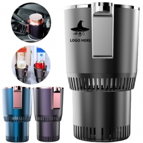 2-in-1 Car Cup Heating Cooling Holder