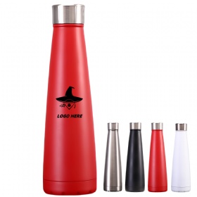 15 Oz. Pyramid Stainless Steel Insulated Water Bottle