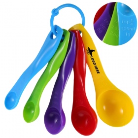 5 in 1 Plastic Measuring Spoon Set