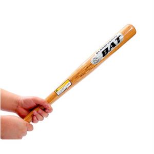 Wooden baseball bat