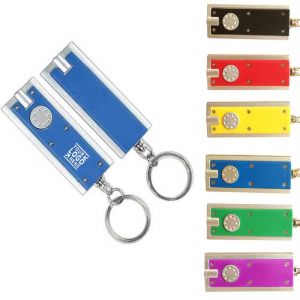 Rectangular LED Key Chain Flashiight