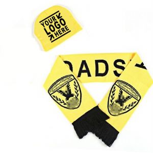Knitted stadium scarf Beanie sets