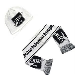 Knitted Stadium Acrylic Scarf  Beanie sets