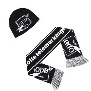 Knitted Stadium scarf Beanie sets