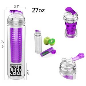 27 Oz. Fruit Fusion Bottle Fitness Water Bottle