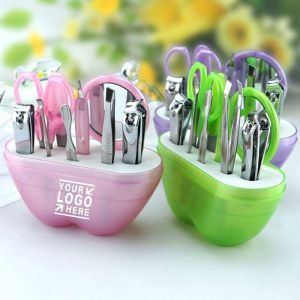 9 Piece Nail Care Personal Manicure & Pedicure Sets