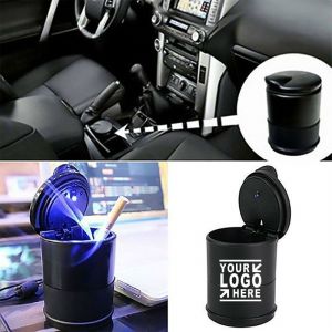 Portable Automobile Ashtray with LED Light