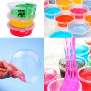 Transparent Colorful Crystal Mud