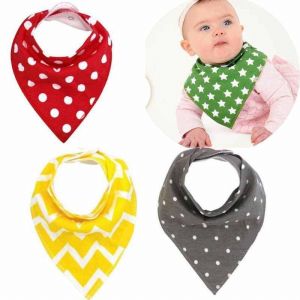 Customer Logo Cotton  Baby Bib