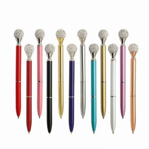 Creative Crystal Ball Metal Premium Ballpoint Pen