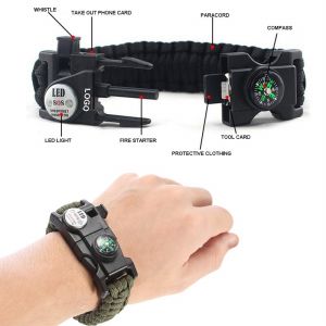 Survival Paracord Bracelet