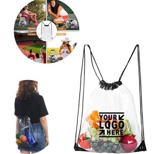 Clear Drawstring Backpack