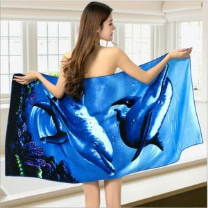 Microfiber Full Color Beach Towel