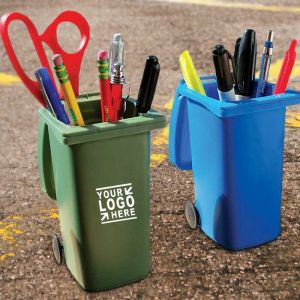 Trash Can Storage Desktop Bin Pen Holder