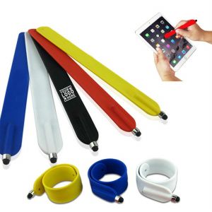 Silicone Slap Bracelet Stylus Pen