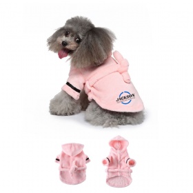 Flannel Dog Robe Coat
